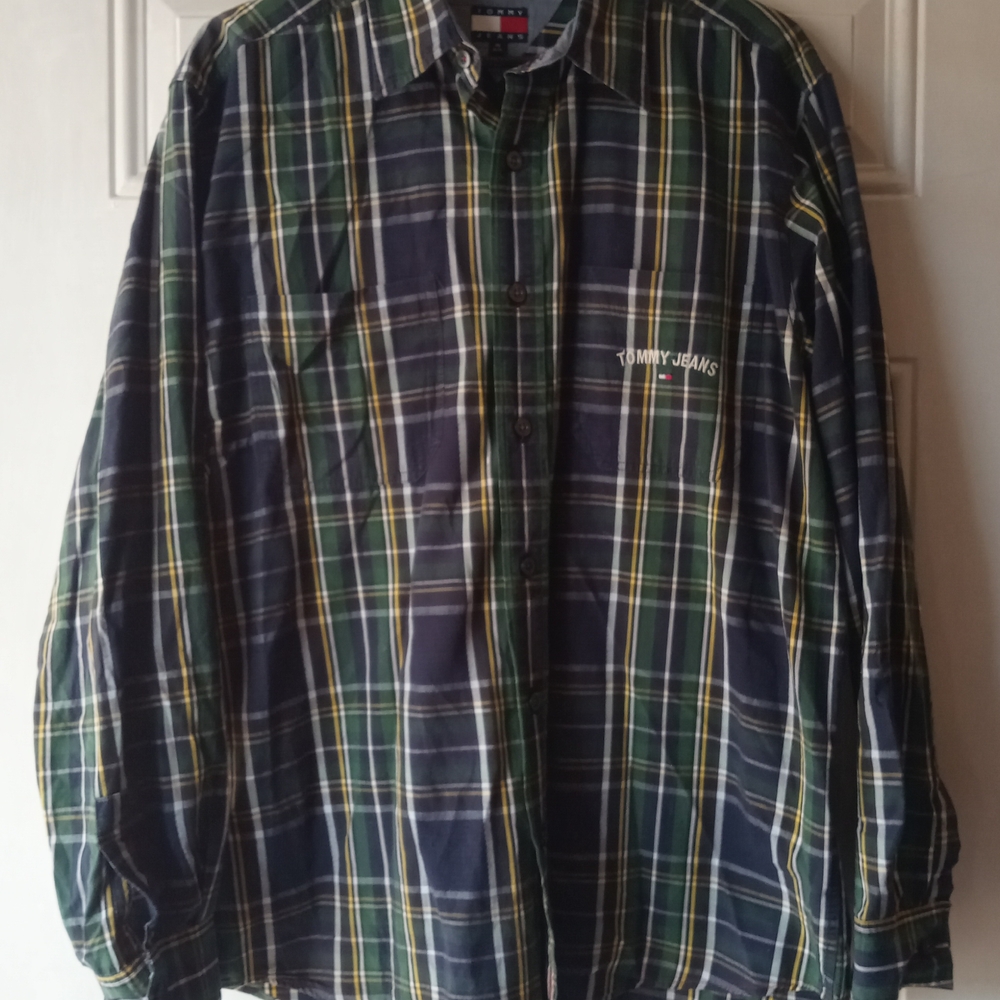Tommy Jeans Plaid Shirt M